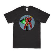 749th Bombardment Squadron WW2 T-Shirt Tactically Acquired Black Distressed Small