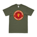 7th Marine Regiment Combat Veteran T-Shirt Tactically Acquired Military Green Clean Small