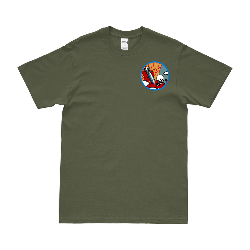 816th Bomb Squadron WW2 Left Chest Emblem T-Shirt