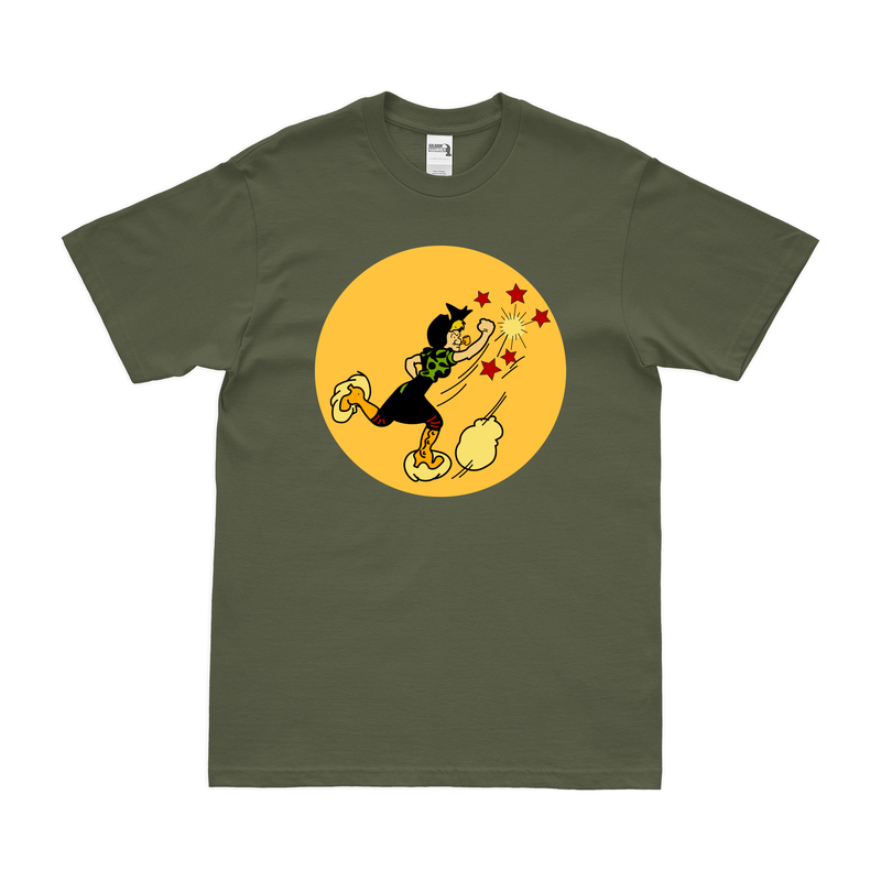 817th Bombardment Squadron WW2 Emblem T-Shirt