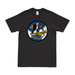 824th Bombardment Squadron WW2 T-Shirt Tactically Acquired Black Distressed Small