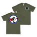 Double-Sided 827th Bomb Squadron - 484th BG T-Shirt Tactically Acquired Military Green Clean Small