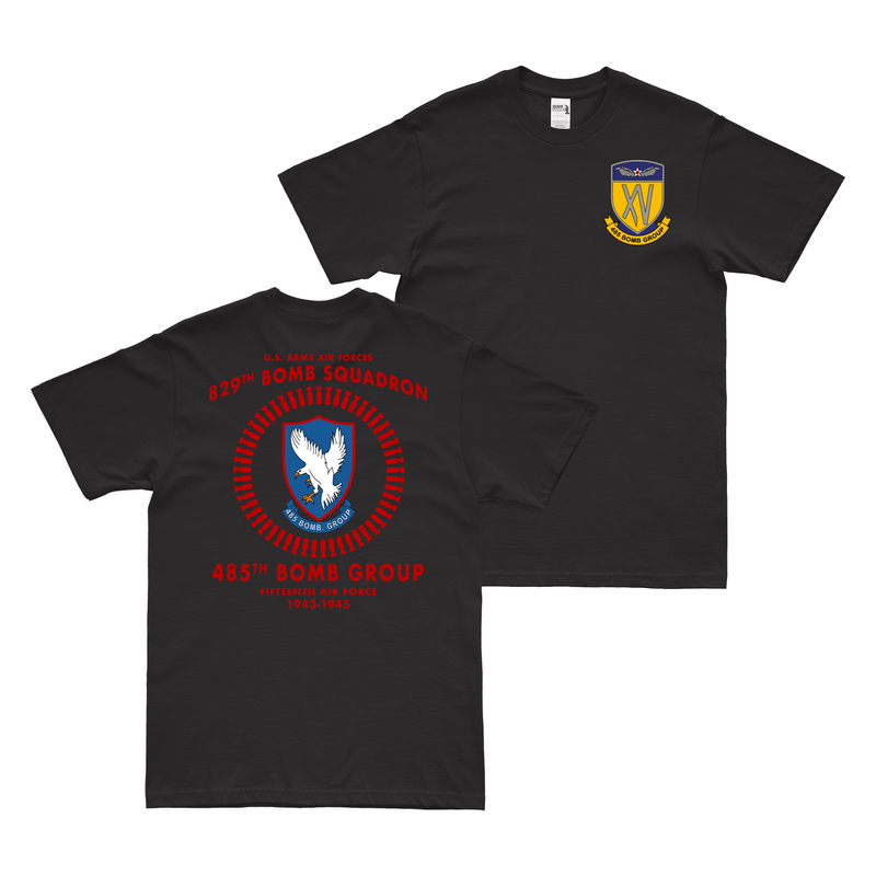 Double-Sided 829th Bomb Squadron WW2 Legacy T-Shirt