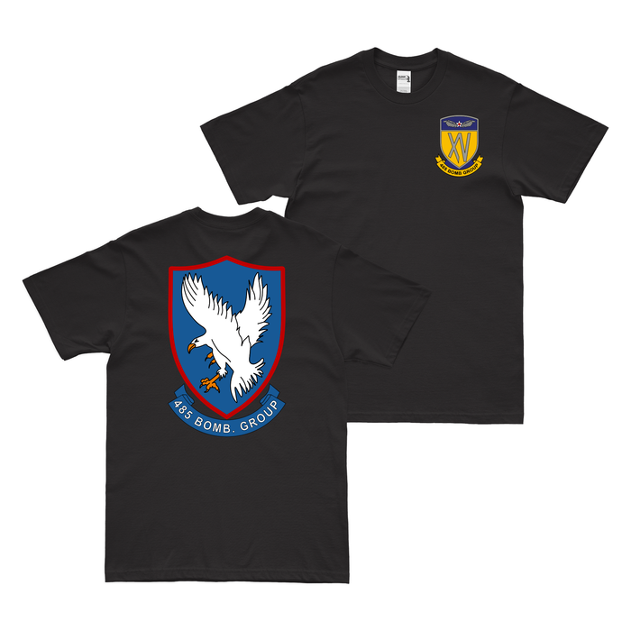 Double-Sided 829th Bomb Squadron Emblem T-Shirt Tactically Acquired Black Small 