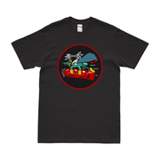 835th Bombardment Squadron WW2 T-Shirt Tactically Acquired Black Clean Small