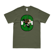 853rd Bombardment Squadron WW2 T-Shirt Tactically Acquired Military Green Distressed Small