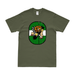 854th Bombardment Squadron WW2 T-Shirt Tactically Acquired Military Green Distressed Small