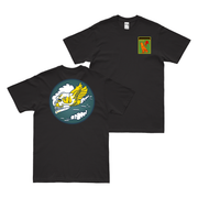 Double-Sided 85th Fighter Squadron WW2 T-Shirt Tactically Acquired Black Clean Small