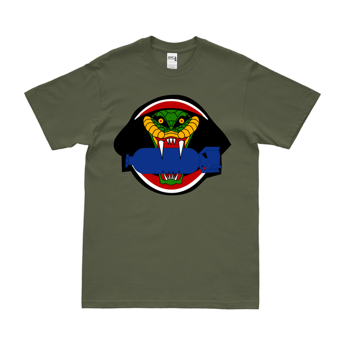 864th Bombardment Squadron WW2 T-Shirt Tactically Acquired Military Green Clean Small