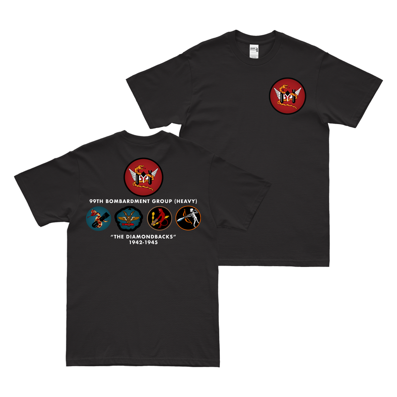 Double-Sided 99th Bomb Group Squadron Legacy T-Shirt