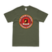 9th Marine Regiment Vietnam Veteran T-Shirt Tactically Acquired Military Green Distressed Small