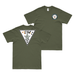 Double-Sided Carrier Air Wing 11 (CVW-11) Veteran T-Shirt Tactically Acquired Military Green Clean Small