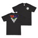 Double-Sided Carrier Air Wing 13 (CVW-13) Veteran T-Shirt Tactically Acquired Black Clean Small