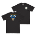 Double-Sided Carrier Air Wing 3 (CVW-3) Veteran T-Shirt Tactically Acquired Black Clean Small