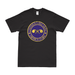 U.S. Army Chemical Corps Branch Crest T-Shirt Tactically Acquired Black Distressed Small