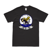 Helicopter Anti-Submarine Squadron 9 (HS-9) T-Shirt Tactically Acquired Black Distressed Small