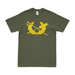 U.S. Army JAG Corps Branch Emblem T-Shirt Tactically Acquired Military Green Clean Small