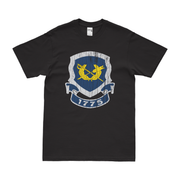 U.S. Army JAG Corps Branch Insignia T-Shirt Tactically Acquired Black Distressed Small