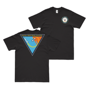 Double-Sided Naval Test Wing Pacific (NTWP) Veteran T-Shirt Tactically Acquired Black Clean Small