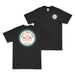Double-Sided U.S. Naval Reactors Veteran T-Shirt Tactically Acquired Black Clean Small