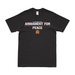 Ordnance Corps Armament For Peace Motto T-Shirt Tactically Acquired Black Clean Small