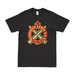 U.S. Army Ordnance Corps Insignia T-Shirt Tactically Acquired Black Distressed Small
