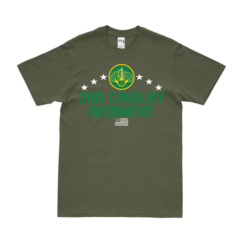 Patriotic 3d Cavalry Regiment T-Shirt