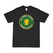 U.S. Army PSYOPS Combat Veteran T-Shirt Tactically Acquired Black Distressed Small