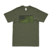 U.S. Army PSYOPS OD Green Flag T-Shirt Tactically Acquired Military Green Distressed Small