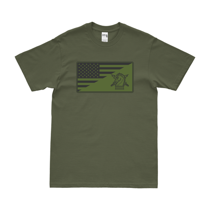 U.S. Army PSYOPS OD Green Flag T-Shirt
