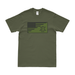 U.S. Army PSYOPS OD Green Flag T-Shirt Tactically Acquired Military Green Clean Small