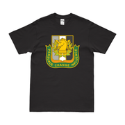 U.S. Army PSYOPS Branch Insignia T-Shirt Tactically Acquired Black Clean Small