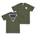 Double-Sided Strike Fighter Wing Pacific (SFWP) Veteran T-Shirt Tactically Acquired Military Green Clean Small