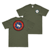 Double-Sided Navy Fighter Weapons School Veteran T-Shirt Tactically Acquired Military Green Clean Small