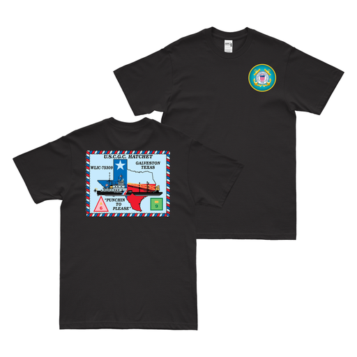 Double-Sided USCGC Hatchet (WLIC-75309) T-Shirt Tactically Acquired   