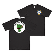 Double-Sided USS Barb (SS-220) T-Shirt Tactically Acquired Black Clean Small