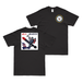 Double-Sided USS Bluefish (SS-222) T-Shirt Tactically Acquired Black Clean Small