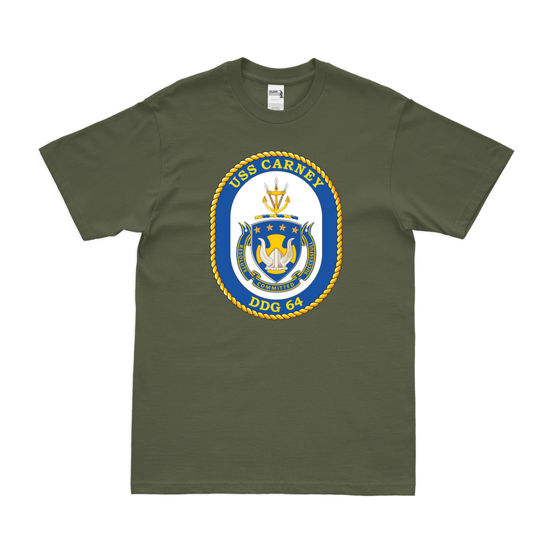 USS Carney (DDG-64) Logo Emblem T-Shirt