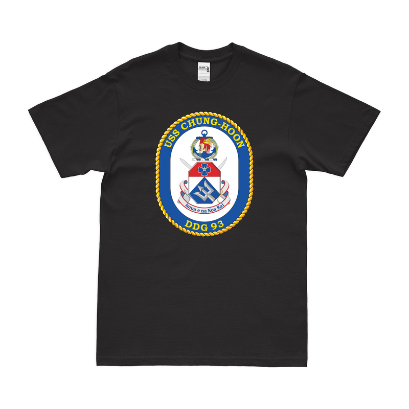 USS Chung Hoon (DDG-93) Logo Emblem T-Shirt