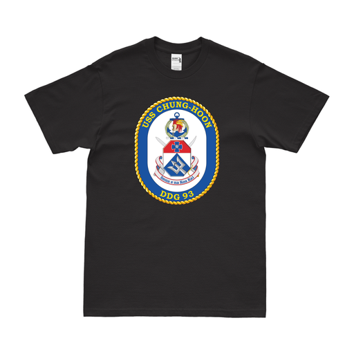 USS Chung Hoon (DDG-93) Logo Emblem T-Shirt Tactically Acquired   