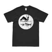 USS Corvina (SS-226) Gato-class Submarine T-Shirt Tactically Acquired Black Distressed Small