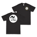 Double-Sided USS Corvina (SS-226) Gato-class Submarine T-Shirt Tactically Acquired Black Clean Small