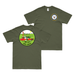Double-Sided USS Dace (SS-247) Gato-class Submarine T-Shirt Tactically Acquired Military Green Clean Small