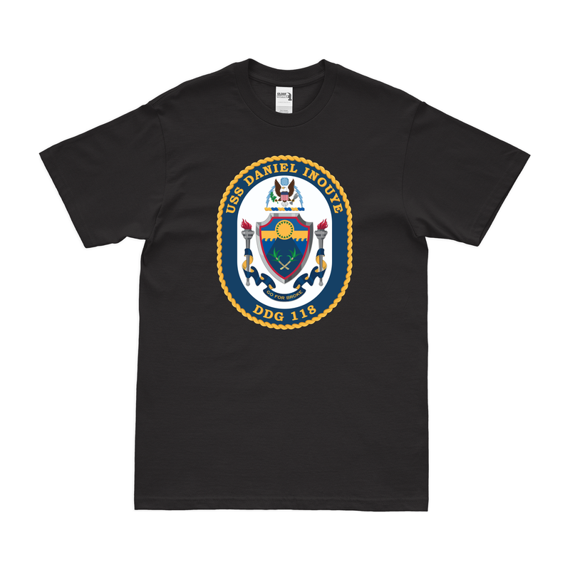 USS Daniel Inouye (DDG-118) Logo Emblem T-Shirt