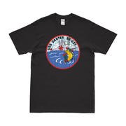 USS Darter (SS-227) Gato-class Submarine T-Shirt Tactically Acquired Black Distressed Small