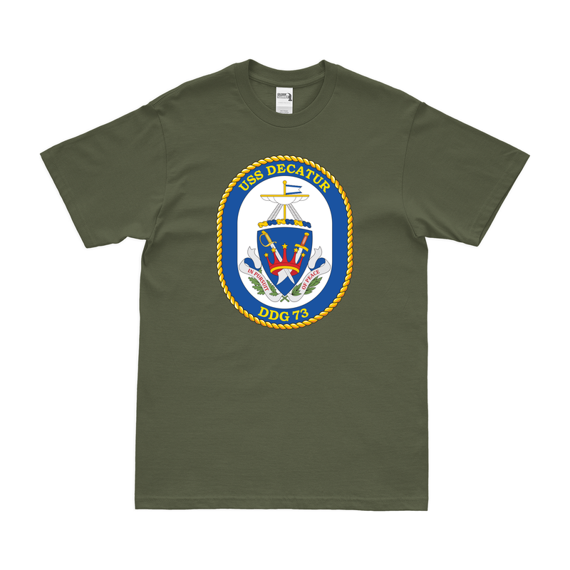 USS Decatur (DDG-73) Logo Emblem T-Shirt