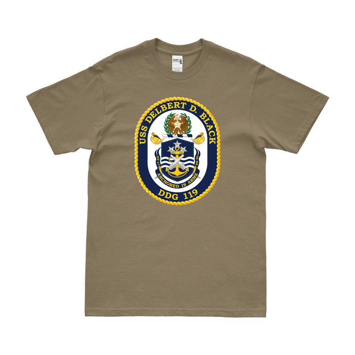 USS Delbert D. Black (DDG-119) Logo Emblem T-Shirt Tactically Acquired   