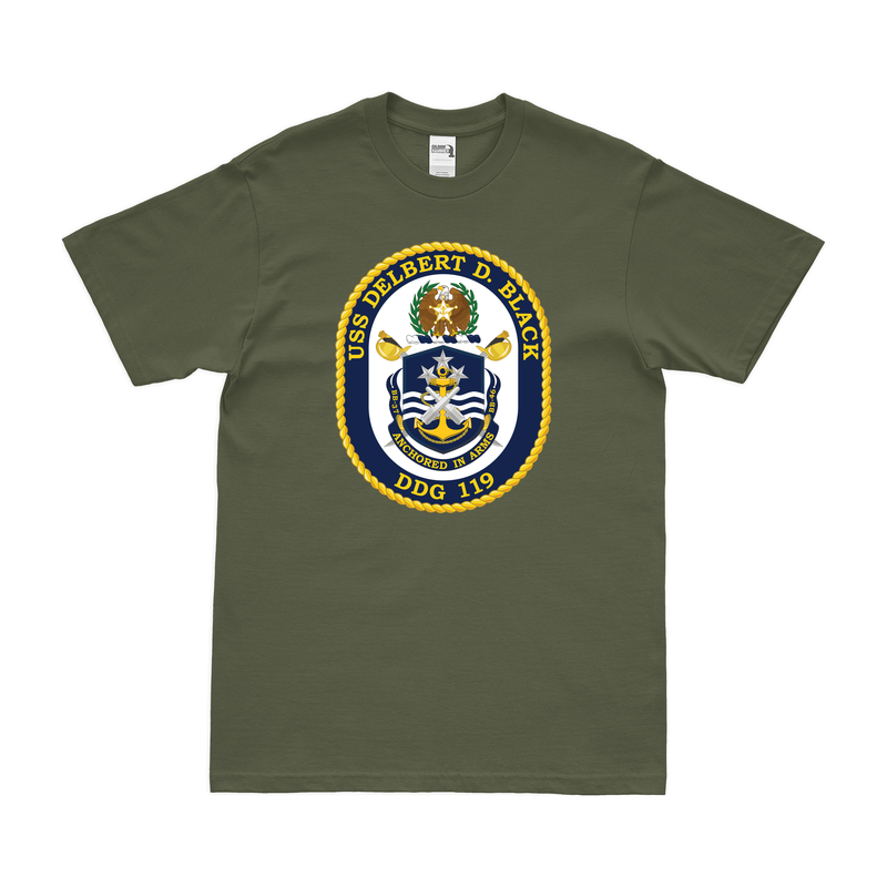 USS Delbert D. Black (DDG-119) Logo Emblem T-Shirt