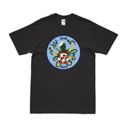 USS Drum (SS-228) Gato-class Submarine T-Shirt Tactically Acquired Black Clean Small