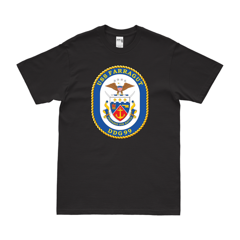 USS Farragut (DDG-99) Logo Emblem T-Shirt